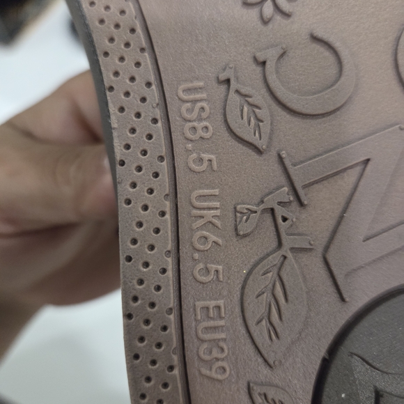 Brown Slide Sandals - Picture 4 of 4